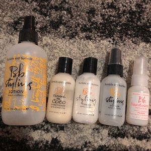 Bumble & Bumble hair kit. 1 full size & 4 Travel.